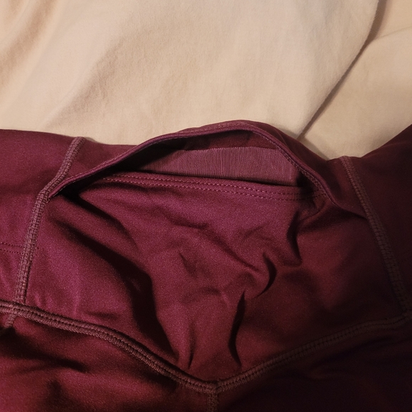 Maroon Motion365 Fabletics Leggings - Picture 4 of 4